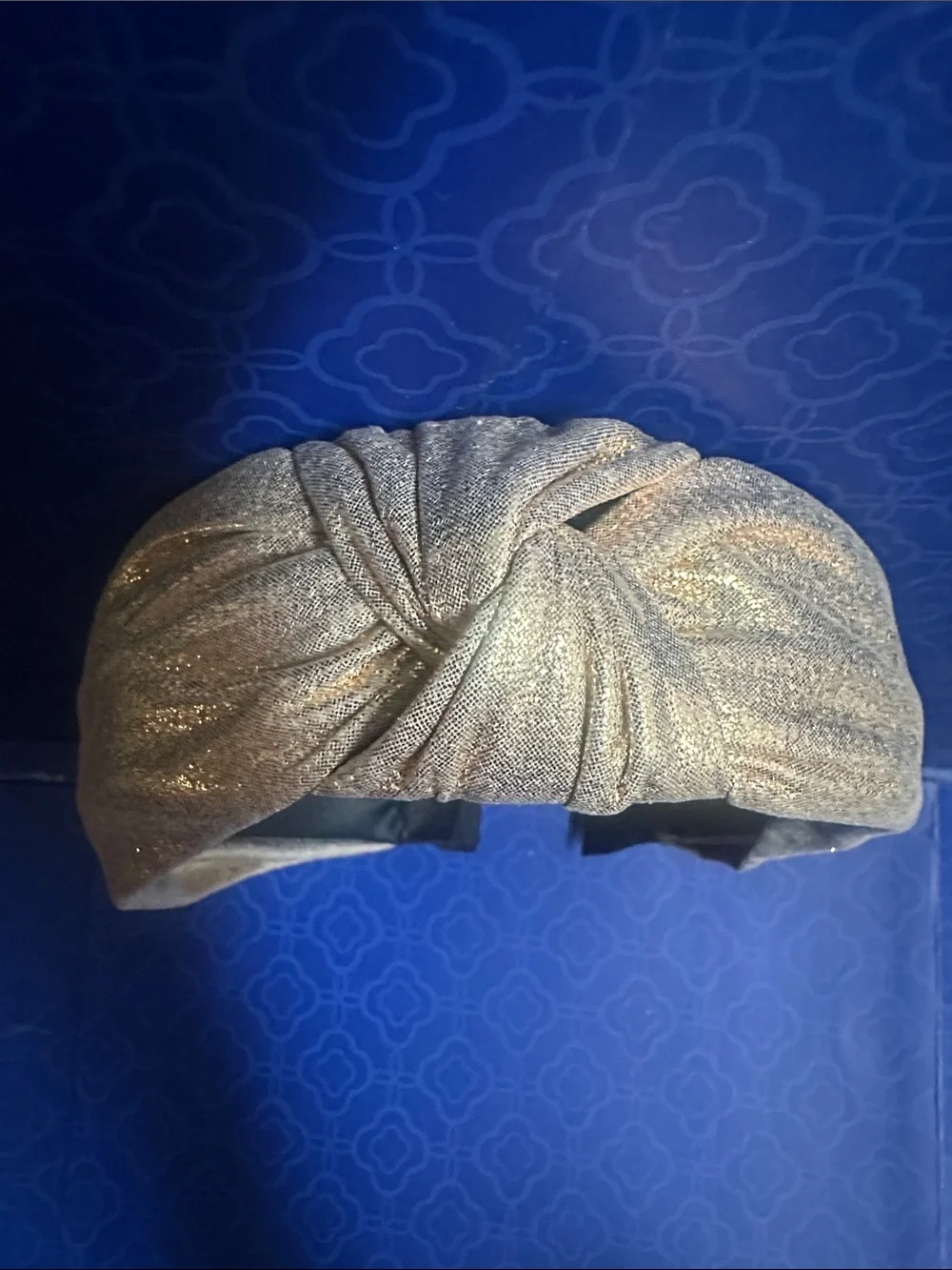 Metallic Gold Knotted Headband